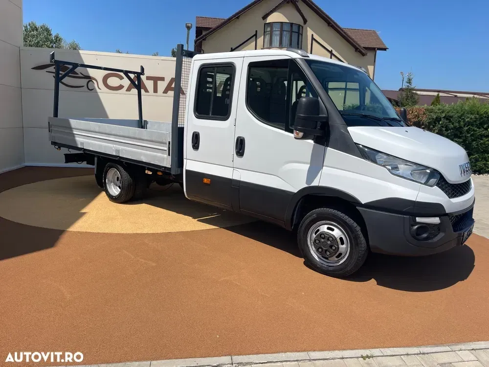 Iveco Daily Doka 35C11 7LOCURI PUNTE DUBLA — imagine 2