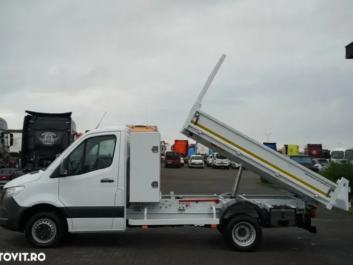 Mercedes-Benz SPRINTER / BASCULABILĂ - 3 M / ROȚI SPATE DUBLE / MANUALĂ / IMPORT