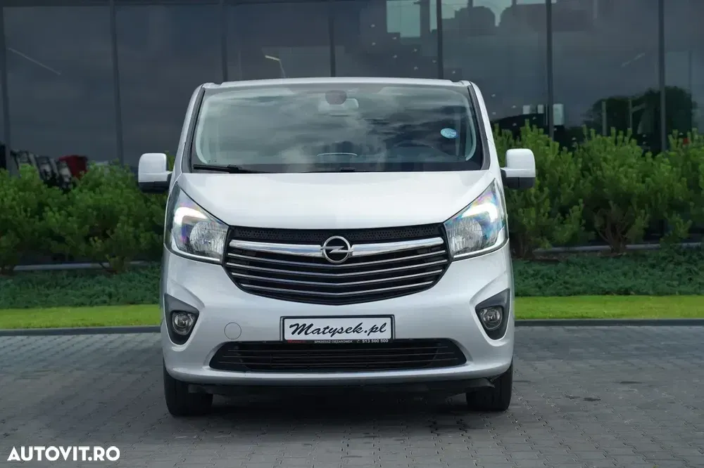 Opel VIVARO BI TURBO / AUTOBUS / 9 LOCURI / 2015 / IMPORTAT — imagine 2