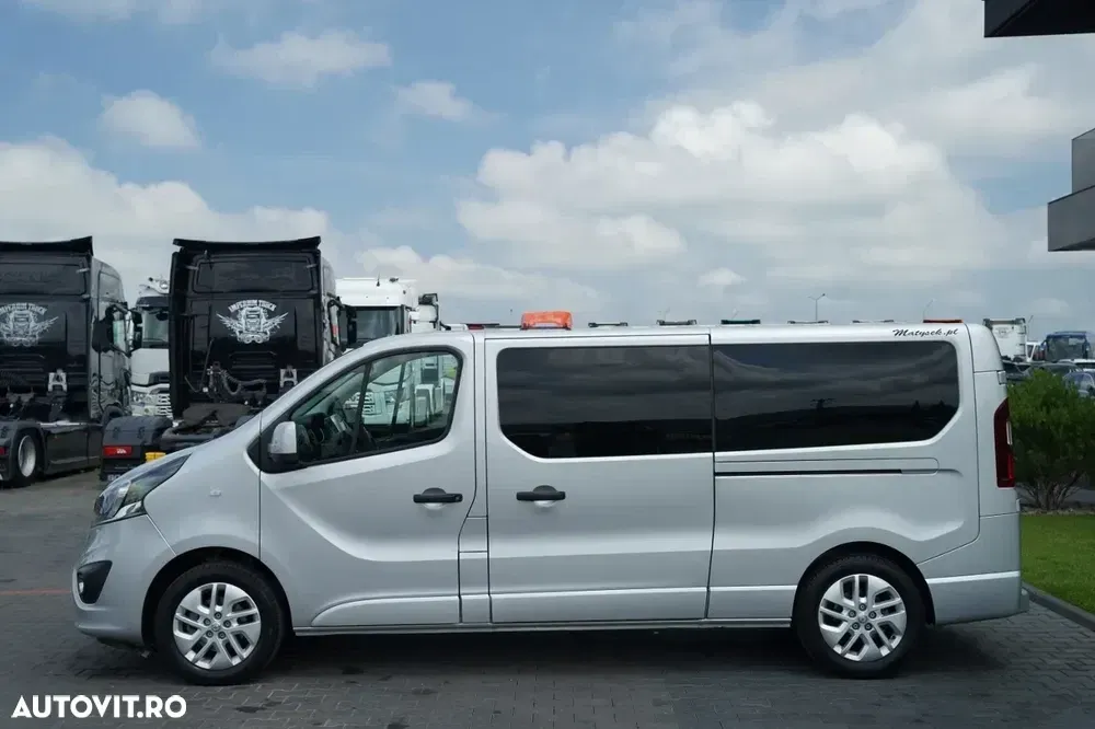 Opel VIVARO BI TURBO / AUTOBUS / 9 LOCURI / 2015 / IMPORTAT — imagine 4