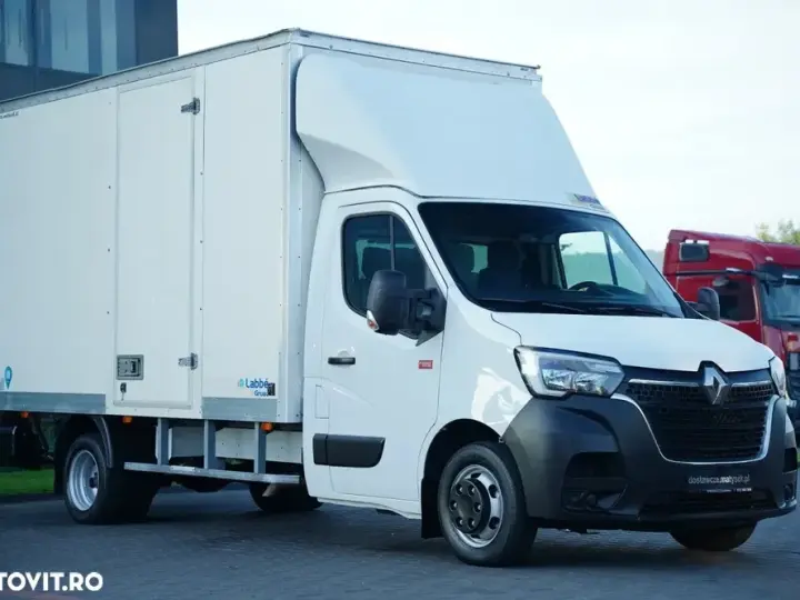 Renault MASTER / CONTAINER - 4,3 M / DHOLLANDIA LIFT - 750 KG / IMPORTAT / EURO 6