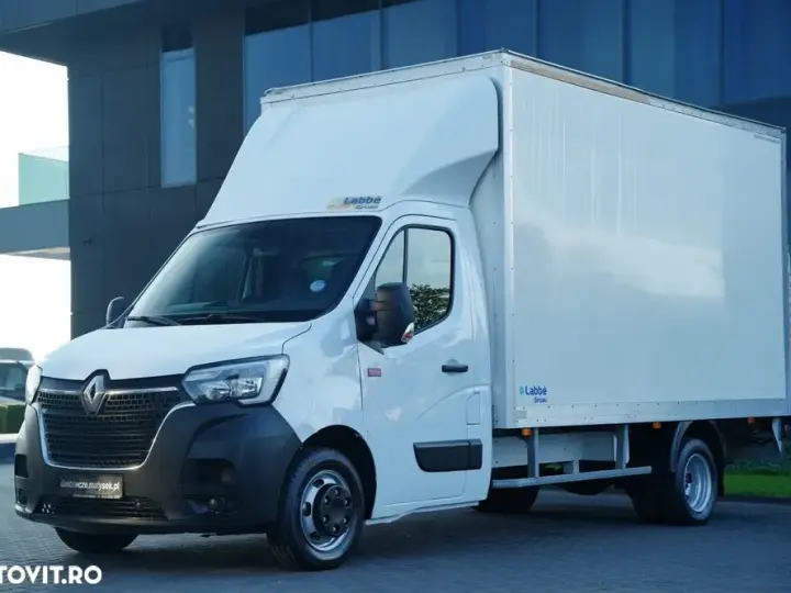 Renault MASTER / CONTAINER - 4,3 M / DHOLLANDIA LIFT - 750 KG / IMPORTAT / EURO 6