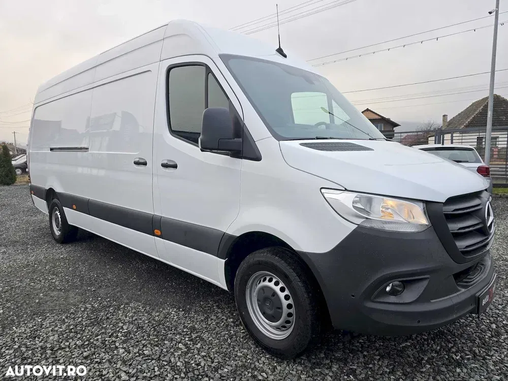 Mercedes-Benz Sprinter 317 LUNG, 170 CP, 6 paleti, 2021. km. — imagine 3