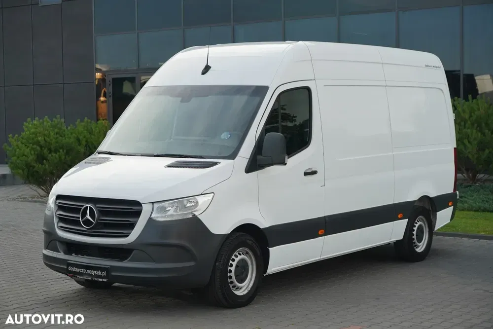 Mercedes-Benz SPRINTER / NEGRU / PANEL / 3 LOCURI / MANUAL / IMPORTAT — imagine 3