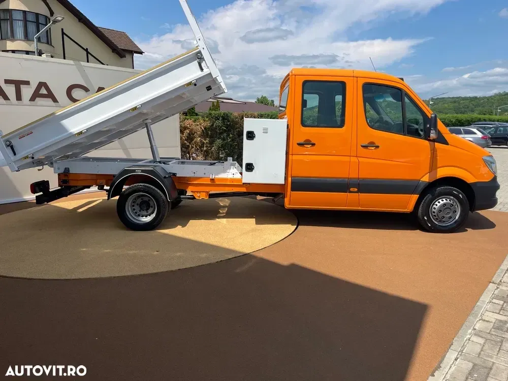 Mercedes-Benz Sprinter Doka 519 3.0CDI BASCULABIL PUNTE DUBLA — imagine 5