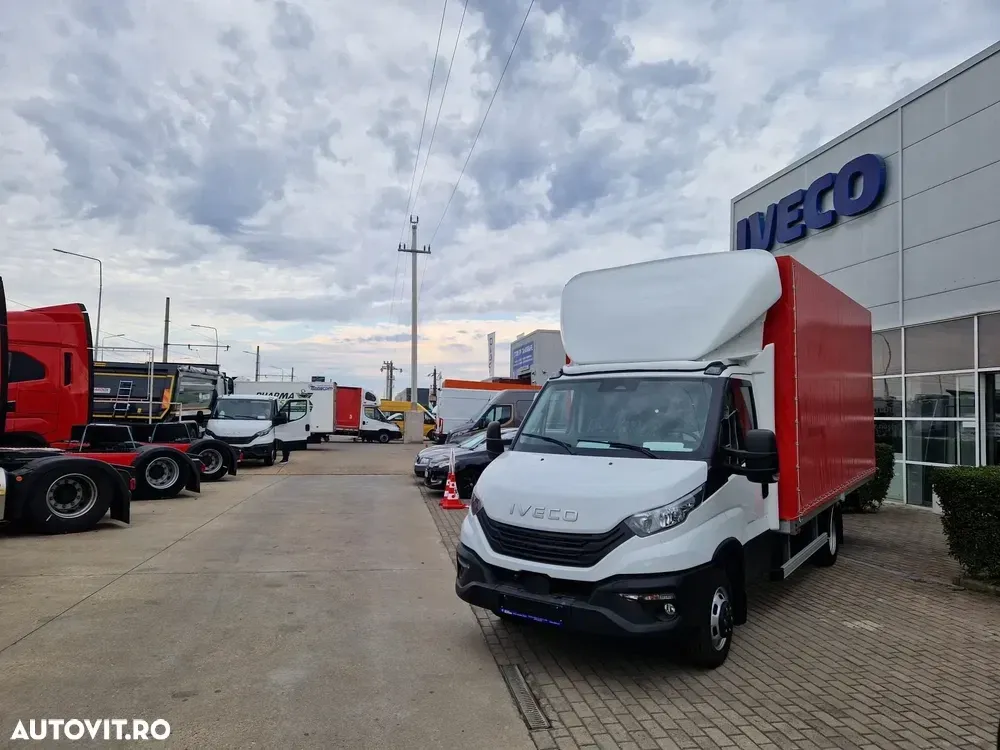 Iveco Daily 35C16 CU PRELATA 10 EWP, ROATA DUBLA PE SPATE — imagine 2