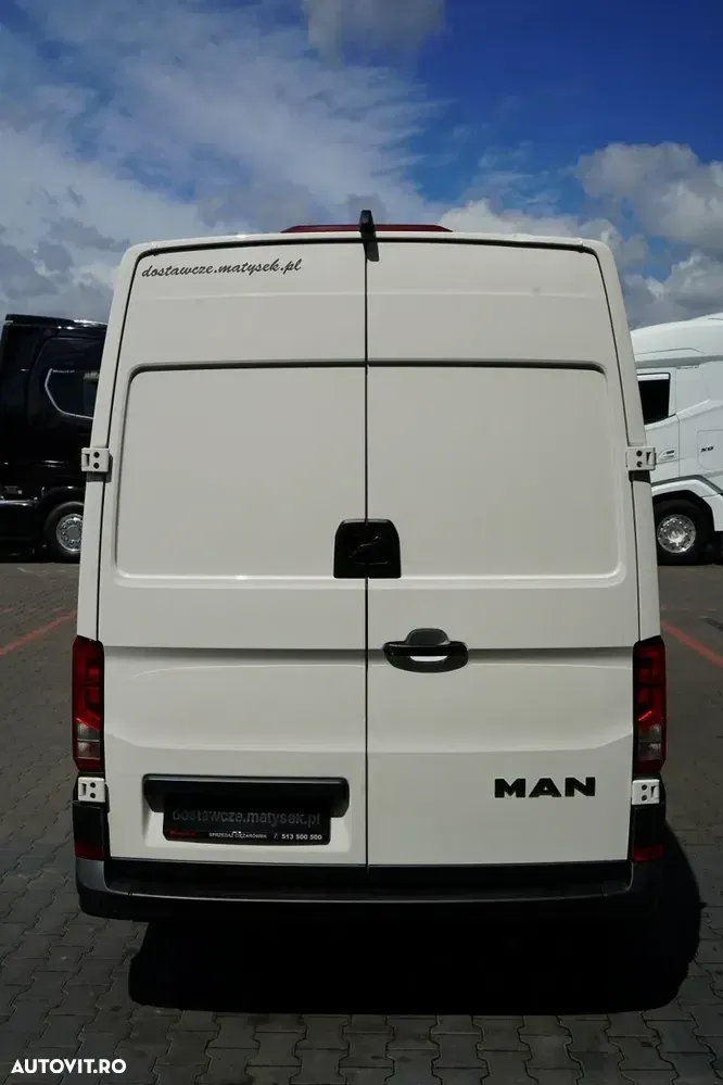 MAN TGE 3.140 / 4.1 m Furgonetă tip platformă / Importat / EURO 6 — imagine 6