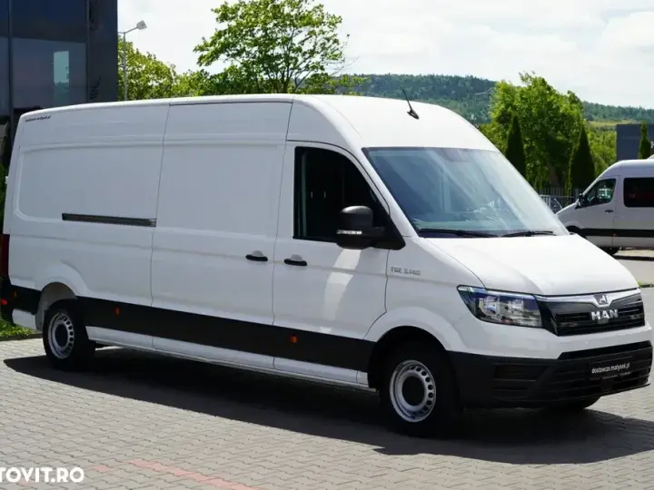 MAN TGE 3.140 / 4.1 m Furgonetă tip platformă / Importat / EURO 6