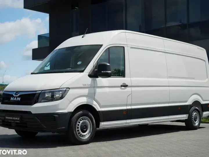 MAN TGE 3.140 / 4.1 m Furgonetă tip platformă / Importat / EURO 6