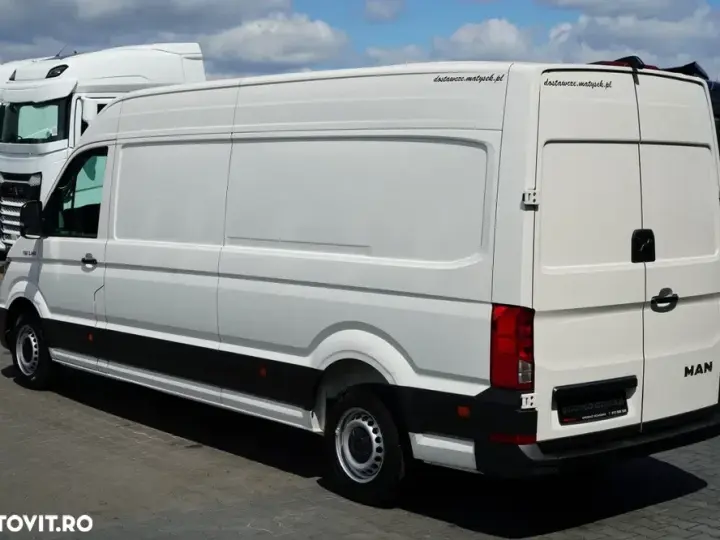 MAN TGE 3.140 / 4.1 m Furgonetă tip platformă / Importat / EURO 6