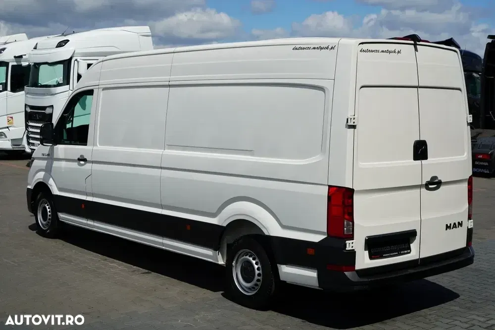 MAN TGE 3.140 / 4.1 m Furgonetă tip platformă / Importat / EURO 6 — imagine 5