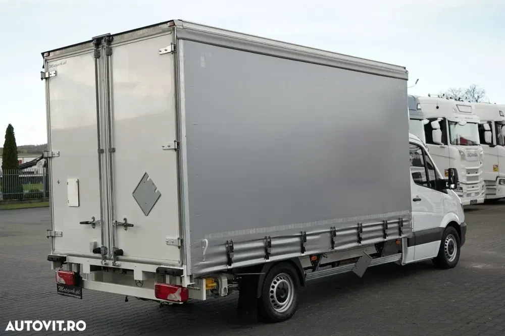 Mercedes-Benz SPRINTER / CORTINĂ / PRELATĂ AUTOMATĂ / 190 CP / IMPORTAT — imagine 6