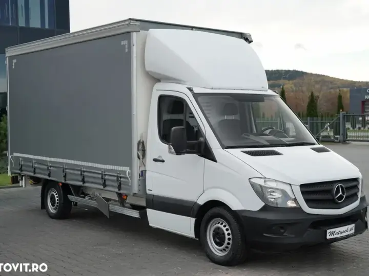 Mercedes-Benz SPRINTER / CORTINĂ / PRELATĂ AUTOMATĂ / 190 CP / IMPORTAT