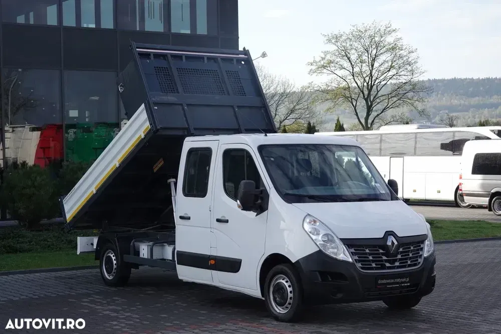 Renault MASTER / DCI 135 / BASCULATOR / CAMION CU OPȚIUNI 7 LOCURI / MANUAL — imagine 2