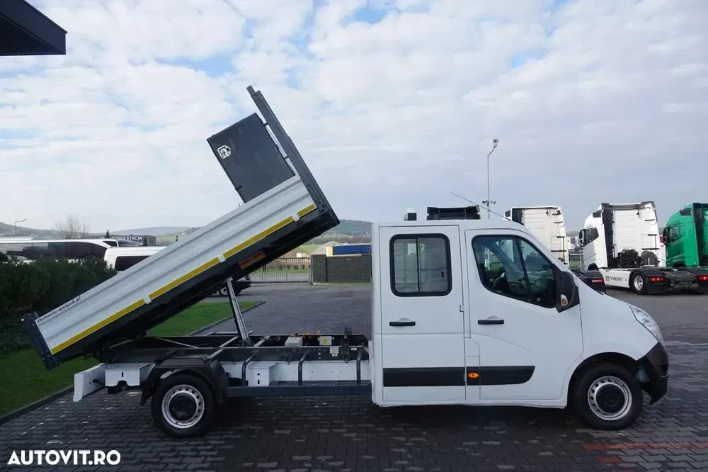 Renault MASTER / DCI 135 / BASCULATOR / CAMION CU OPȚIUNI 7 LOCURI / MANUAL — imagine 6