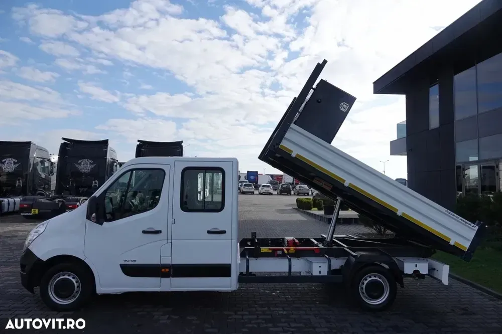 Renault MASTER / DCI 135 / BASCULATOR / CAMION CU OPȚIUNI 7 LOCURI / MANUAL — imagine 3