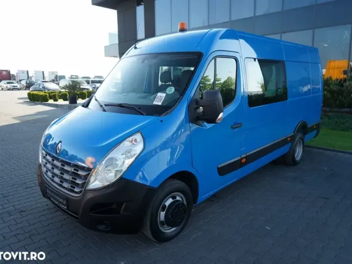 Renault MASTER / CAROSERIE ROATĂ / PANOU / CABINĂ DUPĂ 7 LOCURI / IMPORTAT