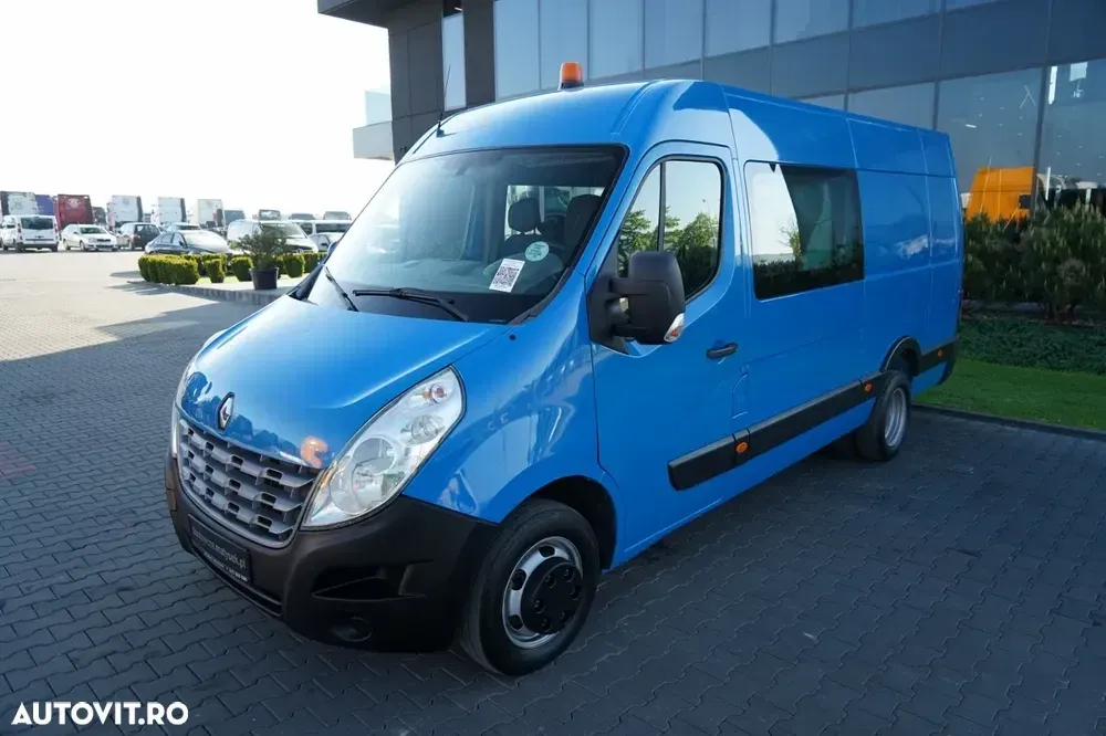Renault MASTER / CAROSERIE ROATĂ / PANOU / CABINĂ DUPĂ 7 LOCURI / IMPORTAT — imagine 4