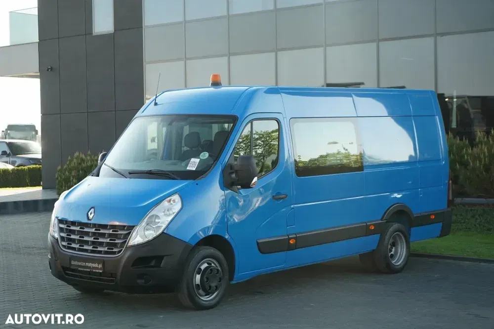 Renault MASTER / CAROSERIE ROATĂ / PANOU / CABINĂ DUPĂ 7 LOCURI / IMPORTAT — imagine 5