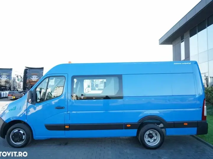 Renault MASTER / CAROSERIE ROATĂ / PANOU / CABINĂ DUPĂ 7 LOCURI / IMPORTAT