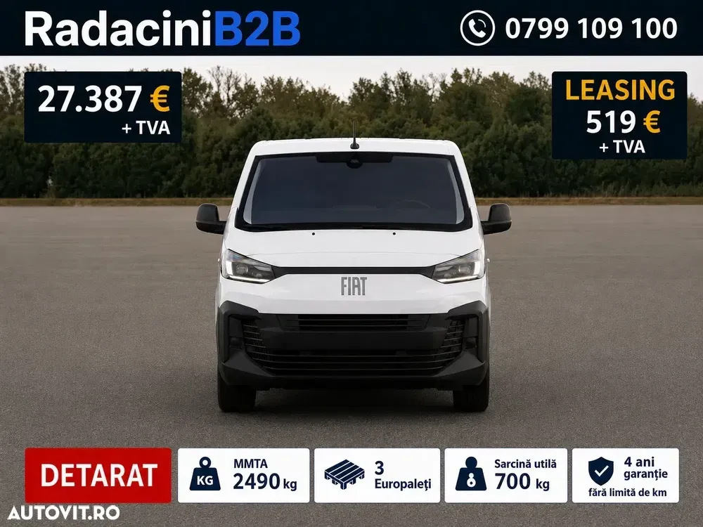 FIAT Scudo L3 1.5 HDi DETARAT la 2.490 kg — imagine 3