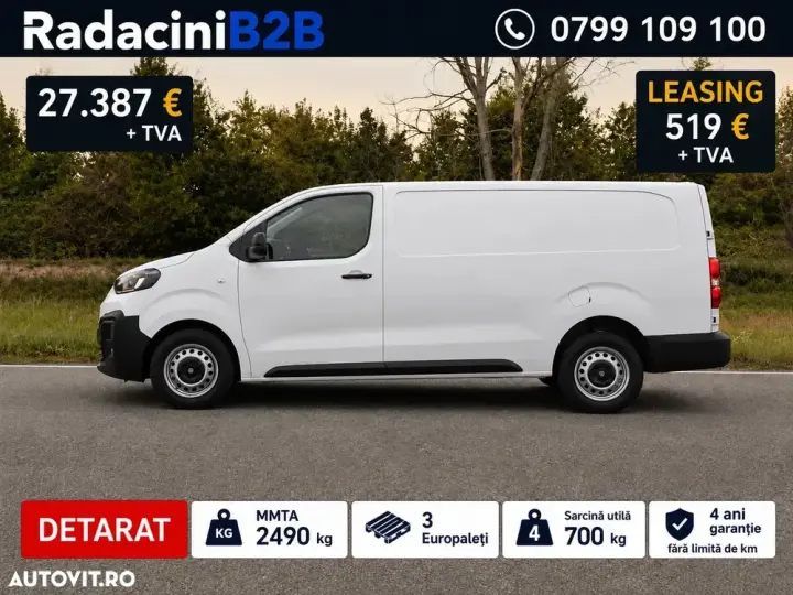 FIAT Scudo L3 1.5 HDi DETARAT la 2.490 kg