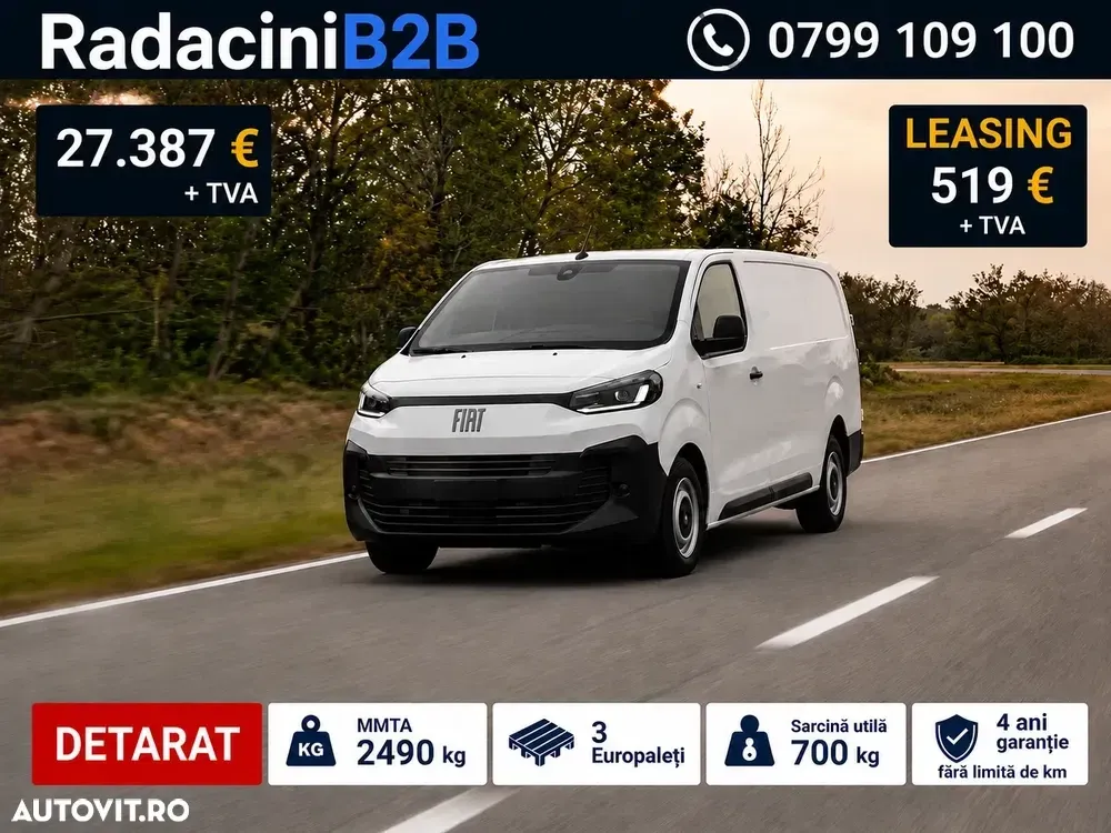 FIAT Scudo L3 1.5 HDi DETARAT la 2.490 kg — imagine 2