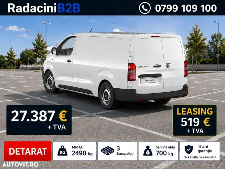 FIAT Scudo L3 1.5 HDi DETARAT la 2.490 kg