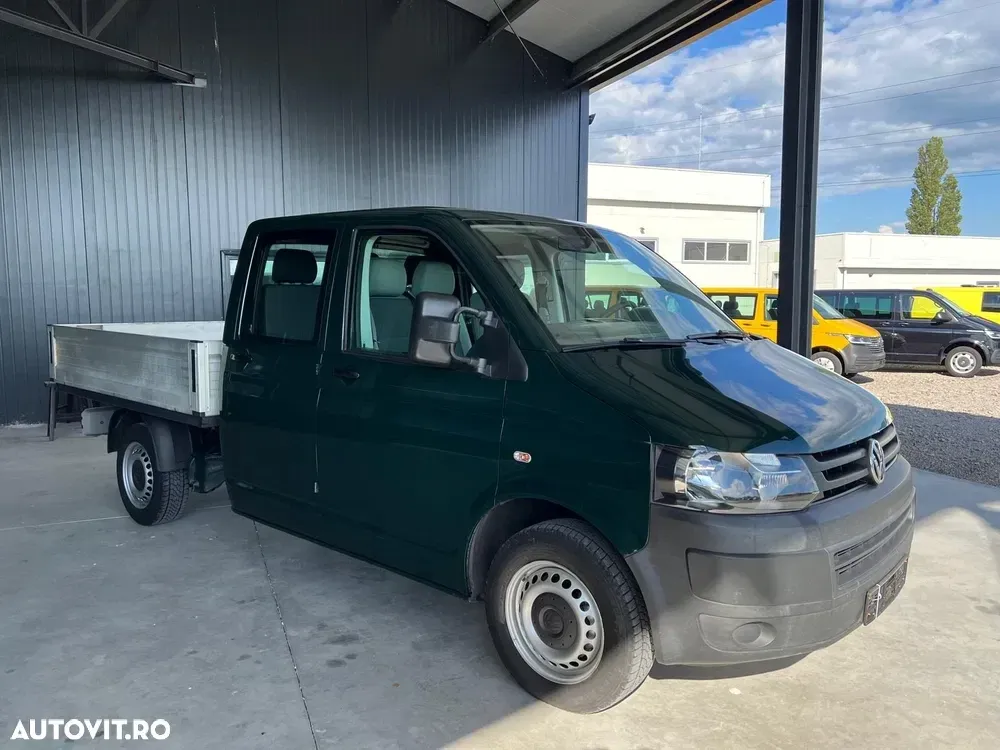 Volkswagen 4MOTION (4X4) Transporter Doka cu Diferential blocabil Clima 140 cp — imagine 2