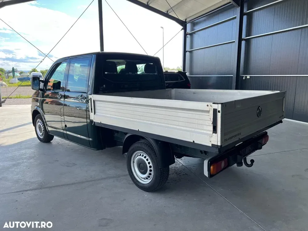 Volkswagen 4MOTION (4X4) Transporter Doka cu Diferential blocabil Clima 140 cp — imagine 3