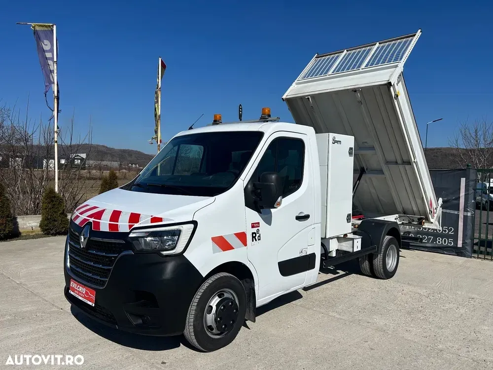 Renault Master BASCULABIL AXA DUBLA SPATE Bena 3.5 m — imagine 4