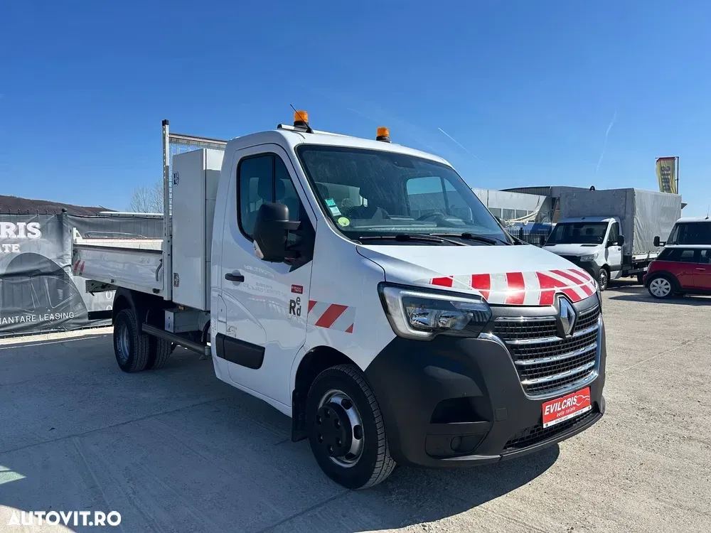 Renault Master BASCULABIL AXA DUBLA SPATE Bena 3.5 m — imagine 5