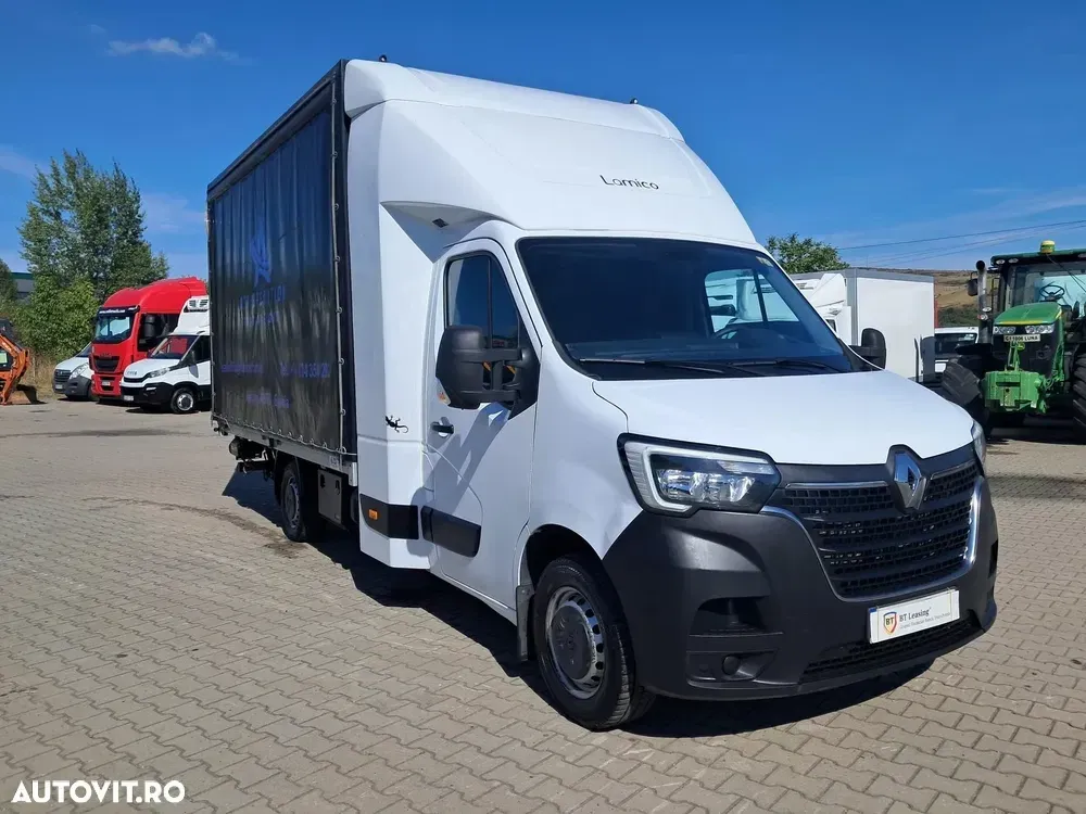 Renault MASTER 2.3D 163CP CABINA DE DORMIT SI PRELATA LIFT DAUTEL — imagine 2