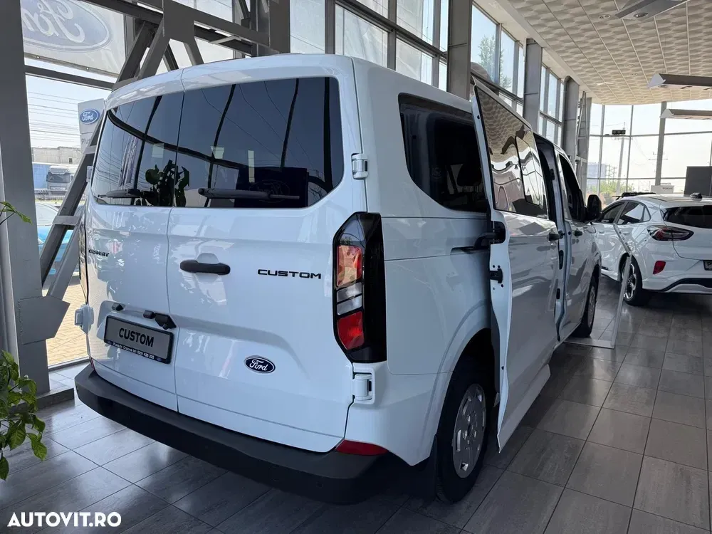 Ford TRANSIT CUSTOM KOMBI 8+1 LOCURI — imagine 3