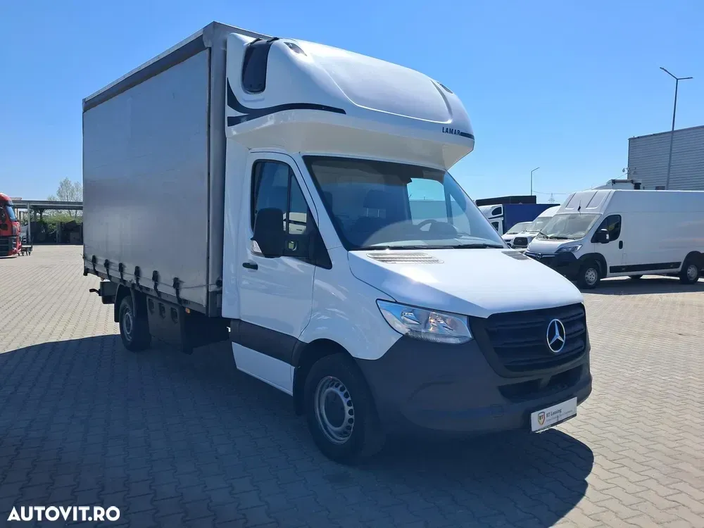 Mercedes-Benz SPRINTER 317CDI 2.0D 170CP CABINA DE DORMIT SI PRELATA — imagine 2