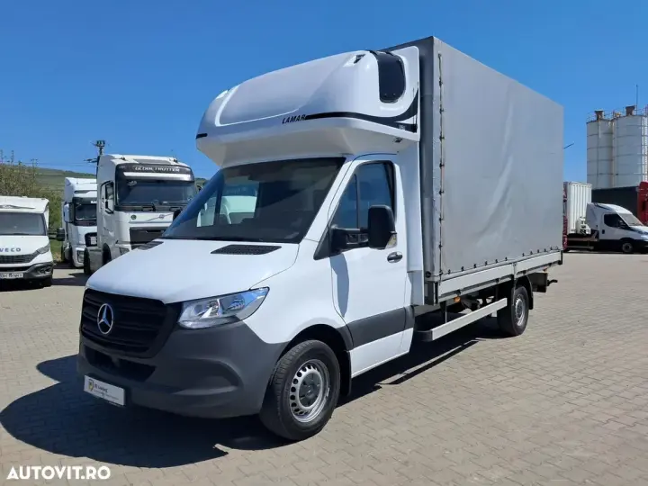 Mercedes-Benz SPRINTER 317CDI 2.0D 170CP CABINA DE DORMIT SI PRELATA