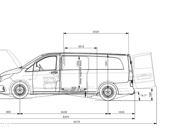Mercedes-Benz Vito Furgon 114 PRO 2490 KG
