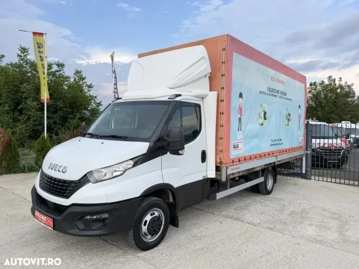 Iveco Daily Prelata 10 EUROPALETI AXA DUBLA SPATE