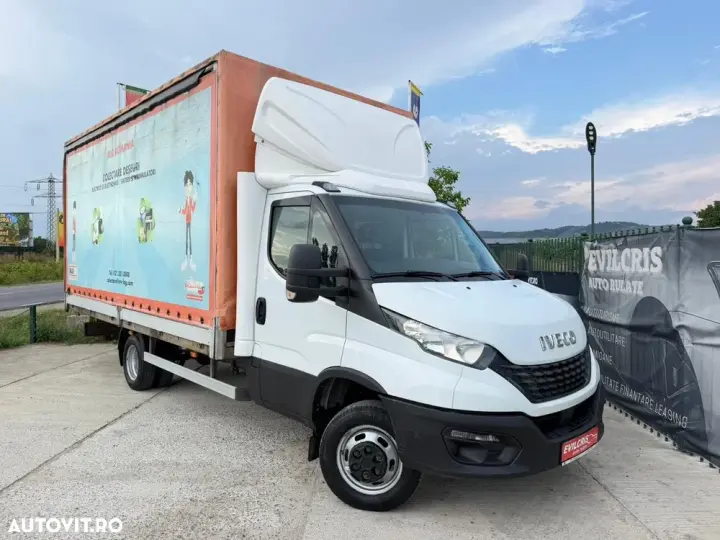 Iveco Daily Prelata 10 EUROPALETI AXA DUBLA SPATE