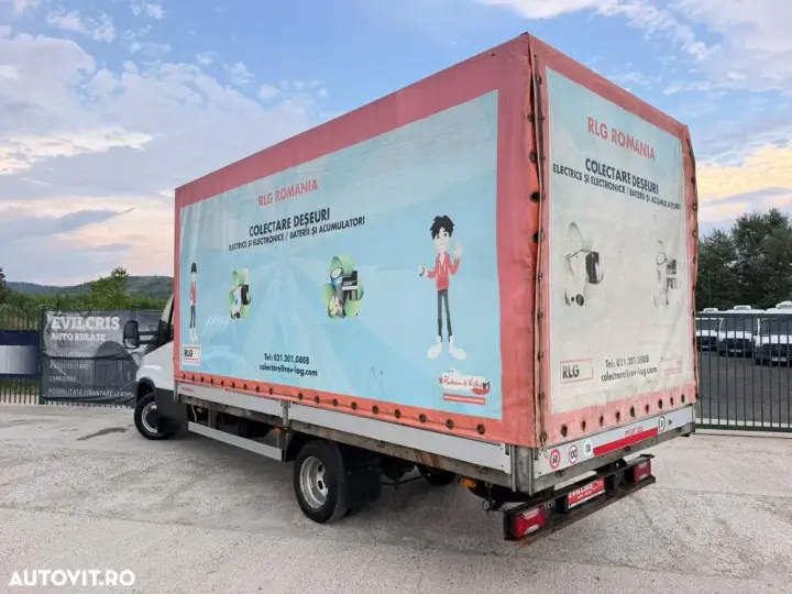 Iveco Daily Prelata 10 EUROPALETI AXA DUBLA SPATE