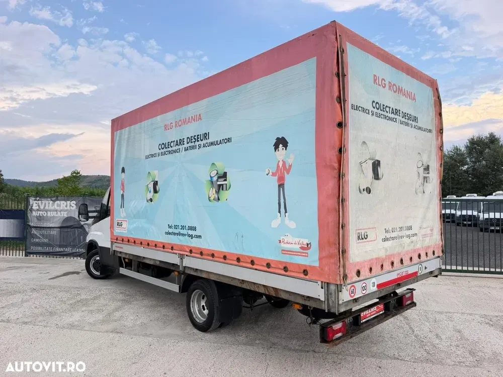 Iveco Daily Prelata 10 EUROPALETI AXA DUBLA SPATE — imagine 2