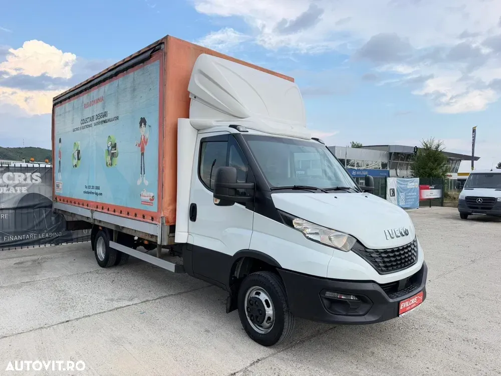Iveco Daily Prelata 10 EUROPALETI AXA DUBLA SPATE — imagine 5