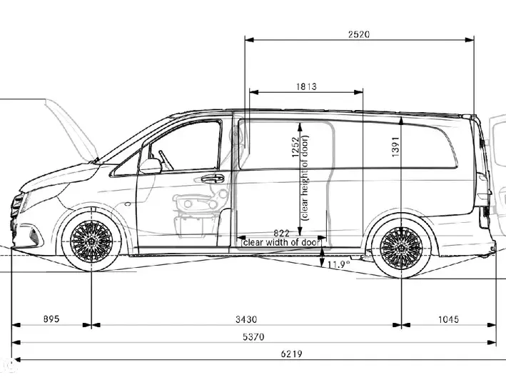 Mercedes-Benz Mercedes-Benz Vito Vito 114 CDI furgon extra-lung PRO 2,49t