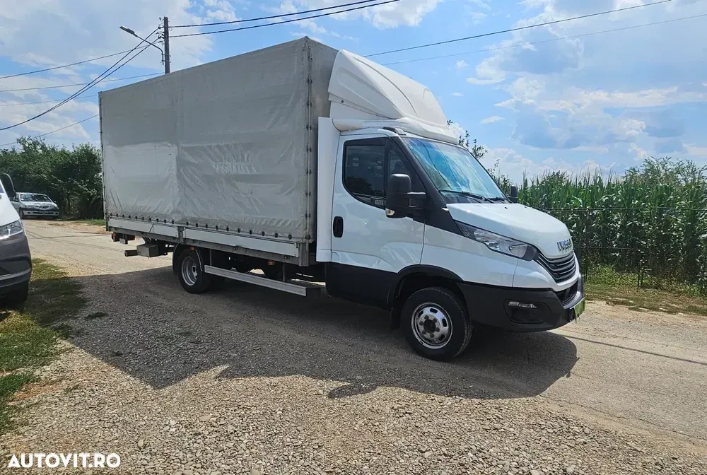 Iveco 35C16 Prelata 10EUROPALETI / 3.0 /LIFT/ Axa dubla — imagine 3