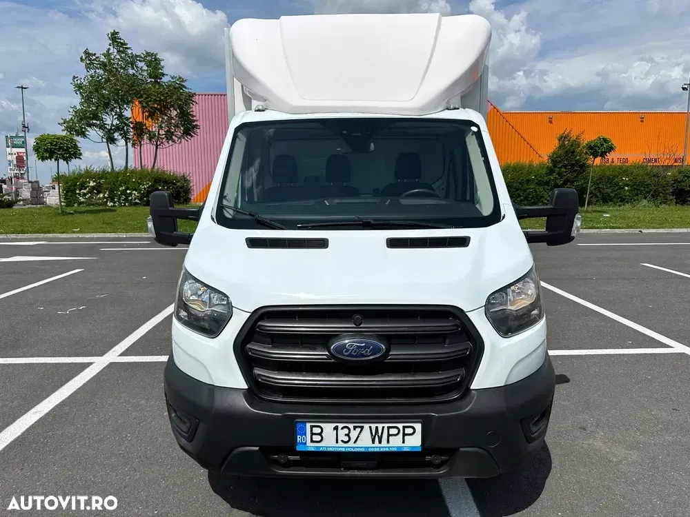 Ford Transit L3 Punte dubla cu Box 3,5T — imagine 2