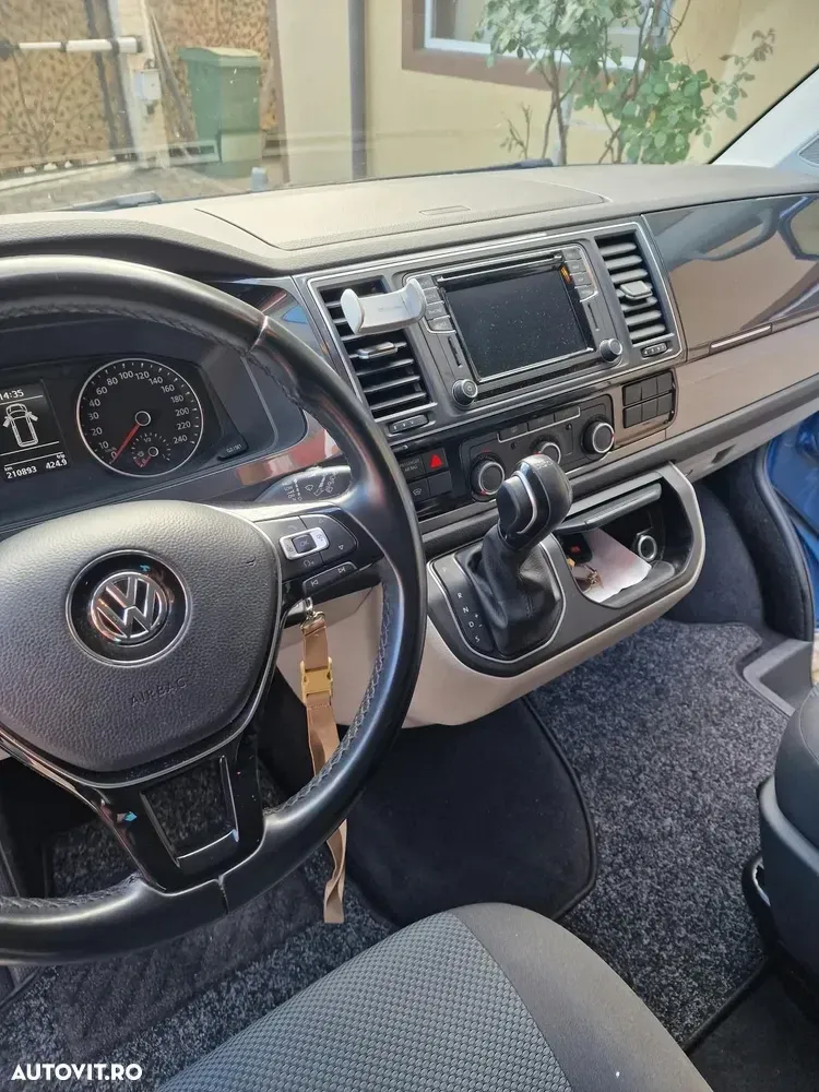 Volkswagen VW T6 LUNG 2.0 TDI 150CP DSG 2019 • ACC • FULL LED • CARPLAY • 5 LOCURI — imagine 3