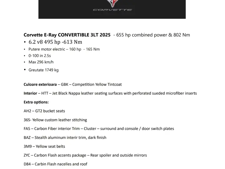 Chevrolet Corvette C8