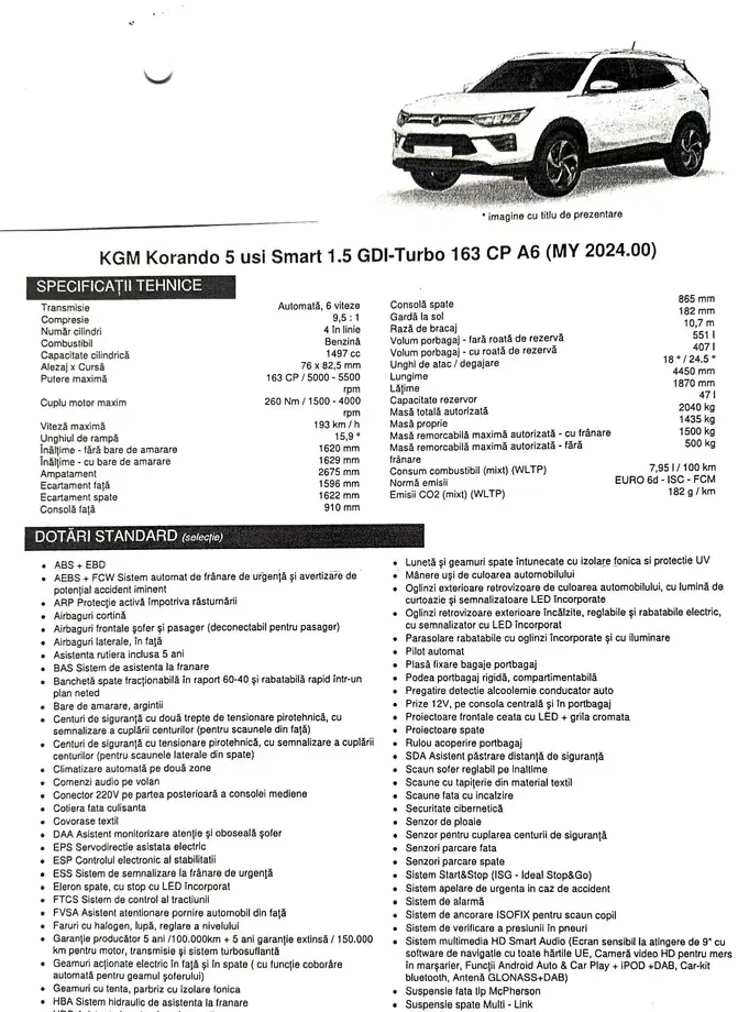 SsangYong Korando 1.5 T-GDi 4WD Automatik Quartz — imagine 2