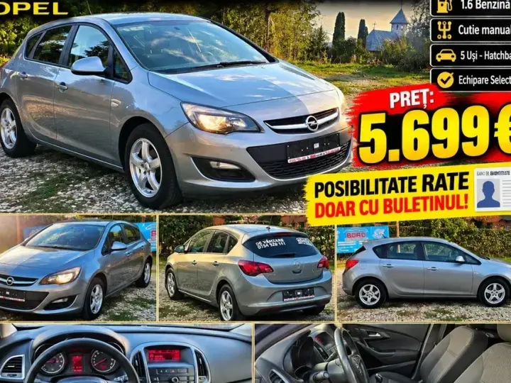 Opel Astra J 1.6 TWINPORT ECOTEC Selection