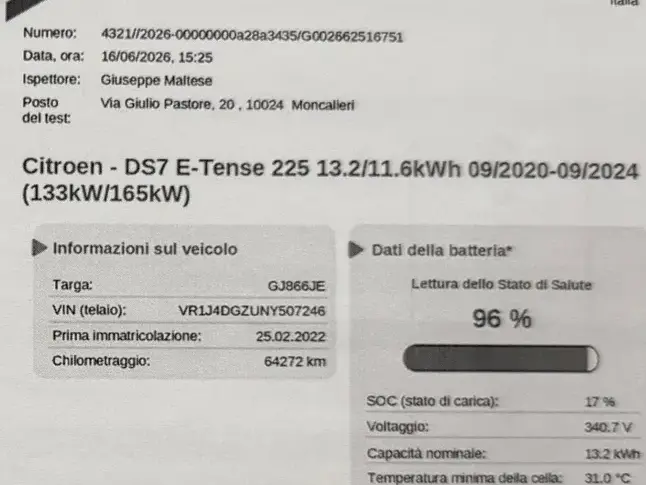 DS Automobiles DS 7 Crossback Crossback PureTech 225 Aut. PERFORMANCE LINE +